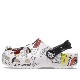 Crocs (GS) Classic Cruella Puukengät ”White Black” 207397-100