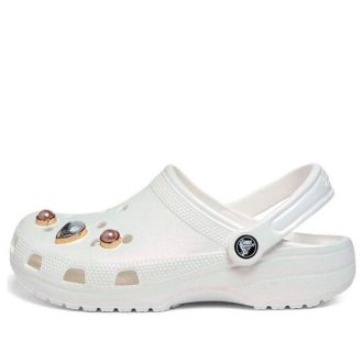 Crocs (GS) Classic Crystals -puukengät ”White” 208435-100