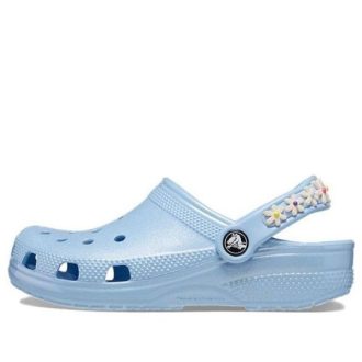 Crocs (GS) Classic Daisy Chain -puukengät ”Blue” 209064-4NS
