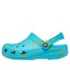 Crocs (GS) Classic Food Print -puukengät ”Digital Aqua” 207150-4SL