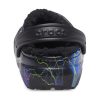 Crocs (GS) Classic Fuzz-vuorattu puukenkä ”Black Lightning” 207322-0C4