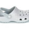 Crocs (GS) Classic Glitter puukengät ”Silver” 205441-040