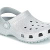 Crocs (GS) Classic Glitter puukengät ”Silver” 205441-040