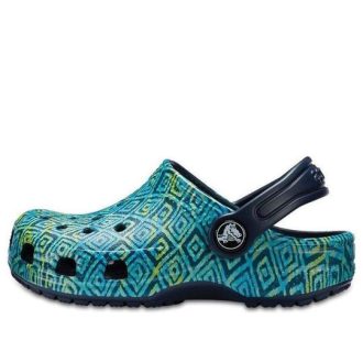 Crocs (GS) Classic Graafiset puukengät ”Blue Green” 204816-410 Crocs (GS) Classic Graafiset puukengät ”Blue Green” 204816-410