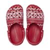 Crocs (GS) Classic Holiday neulepuukengät ”Red White” 209221-90H