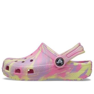 Crocs (GS) Classic Marmoroidut puukengät ”Pink Yellow” 207002-6SO Crocs (GS) Classic Marmoroidut puukengät ”Pink Yellow” 207002-6SO