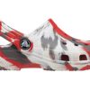 Crocs (GS) Classic Marmoroidut puukengät ”White Red Grey” 207002-884