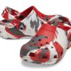 Crocs (GS) Classic Marmoroidut puukengät ”White Red Grey” 207002-884