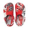 Crocs (GS) Classic Marmoroidut puukengät ”White Red Grey” 207002-884