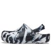 Crocs (GS) Classic marmoroitu puukengät ”Black White” 207002-103