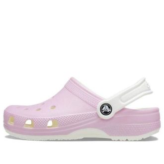 Crocs (GS) Classic puukengät ”Pink White” 209161-6S0