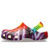 Crocs (GS) Classic Tie Dye Graafiset puukengät ”Purple Red” 205451-90H