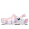 Crocs (GS) Classic Tie-Dye Graafiset puukengät ”White Multi” 205451-6SN