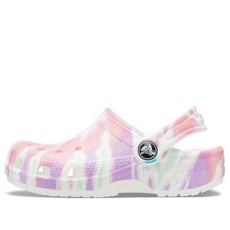 Crocs (GS) Classic Tie-Dye Graafiset puukengät ”White Multi” 205451-6SN Crocs (GS) Classic Tie-Dye Graafiset puukengät ”White Multi” 205451-6SN