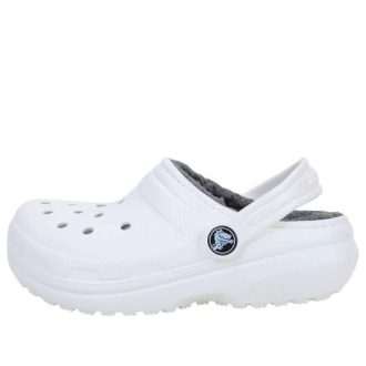 Crocs (GS) Classic vuorattu puukenkä ”Valkoinen” 207010-10M Crocs (GS) Classic vuorattu puukenkä ”Valkoinen” 207010-10M