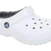 Crocs (GS) Classic vuorattu puukenkä ”Valkoinen” 207010-10M