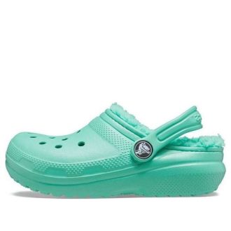 Crocs (GS) Classic vuoratut puukengät ”Turquoise” 203506-3U3 Crocs (GS) Classic vuoratut puukengät ”Turquoise” 203506-3U3