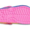 Crocs (GS) Classic vuoratut TieDye Graafiset puukengät ”Blue Pink” 206683-6RW