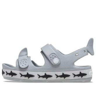 Crocs (GS) Crocband Cruiser Shark Sandaalit ”Grey” 210029-007