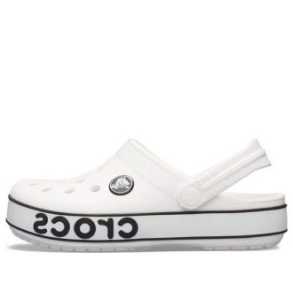 Crocs (GS) Crocband Logo Puukengät ”White Black” 206022-103 Crocs (GS) Crocband Logo Puukengät ”White Black” 206022-103