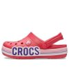 Crocs (GS) Crocband Logo Stripe puukengät ”Red White” 206345-611