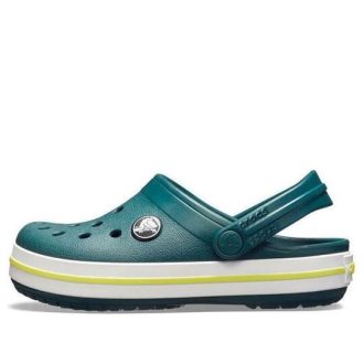 Crocs (GS) Crocband puukengät ”Green White” 204537-375