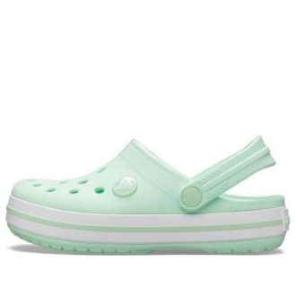 Crocs (GS) Crocband puukengät ”Mint Green White” 204537-3TI