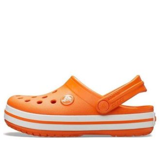 Crocs (GS) Crocband Puukengät ”Orange White” 204537-810