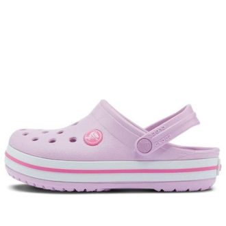 Crocs (GS) Crocband puukengät ”Pink White” 207005-6GD