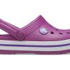 Crocs (GS) Crocband puukengät ”Purple White” 204537-54R