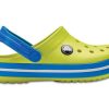 Crocs (GS) Crocband pyöreät varvaskengät ”Yellow Blue” 204537-73E