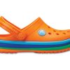 Crocs (GS) Crocband Rainbow Band -kengät ”Orange Blue” 205205-80O