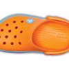 Crocs (GS) Crocband Rainbow Band -kengät ”Orange Blue” 205205-80O