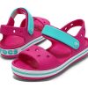 Crocs (GS) Crocband Strap Closure Sandaalit ”Pink Blue” 12856-6LH
