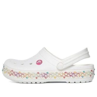 Crocs (GS) Crocband Stretch Kaulakoru Clog ”White Multi” 208269-94S