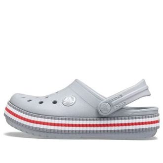 Crocs (GS) Crocband Varsity puukengät ”Grey Red” 207008-007 Crocs (GS) Crocband Varsity puukengät ”Grey Red” 207008-007