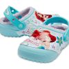 Crocs (GS) Fun Lab Disney Little Mermaid puukengät ”Sky Blue White” 206281-4O9