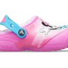 Crocs (GS) Fun Lab Disney Minnie vuoratut puukengät ”Pink Blue” 206554-6QQ
