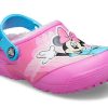 Crocs (GS) Fun Lab Disney Minnie vuoratut puukengät ”Pink Blue” 206554-6QQ