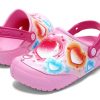 Crocs (GS) Fun Lab Heart Lights -puukengät ”Pink Blue” 205648-6I2