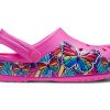 Crocs (GS) Fun Lab Multi Butterfly Band Light puukengät ”Pink Blue” 206158-6QQ