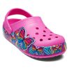 Crocs (GS) Fun Lab Multi Butterfly Band Light puukengät ”Pink Blue” 206158-6QQ
