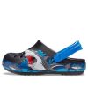 Crocs (GS) Fun Lab Shark Lights -puukengät ”Black Grey Blue” 207070-001