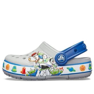 Crocs (GS) FunLab Disney Toy Story puukengät ”Vaaleanharmaa sininen” 205498-007