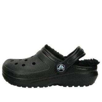 Crocs (GS) Kids Classic vuoratut puukengät ”Musta” 207010-060 Crocs (GS) Kids Classic vuoratut puukengät ”Musta” 207010-060