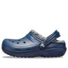 Crocs (GS) klassinen vuorattu kimalteleva puukenkä ”Blue” 207010-459