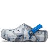 Crocs (GS) klassinen vuoratut Camo-kengät ”Grey White Blue” 207323-0EF
