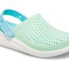 Crocs (GS) LiteRide puukengät ”Neo Mint White” 205964-3TM