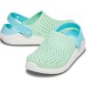 Crocs (GS) LiteRide puukengät ”Neo Mint White” 205964-3TM