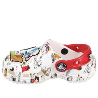 Crocs (GS) Peanuts Classic Clogs ”White Red” 208631-94S Crocs (GS) Peanuts Classic Clogs ”White Red” 208631-94S
